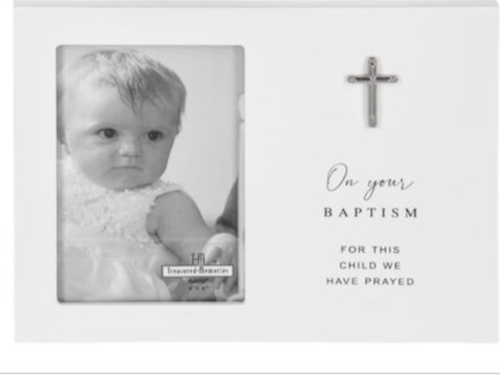 On Your Baptism Photo Frame