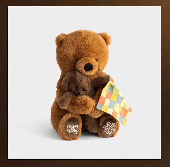 Mama & Baby Bear Plush Set