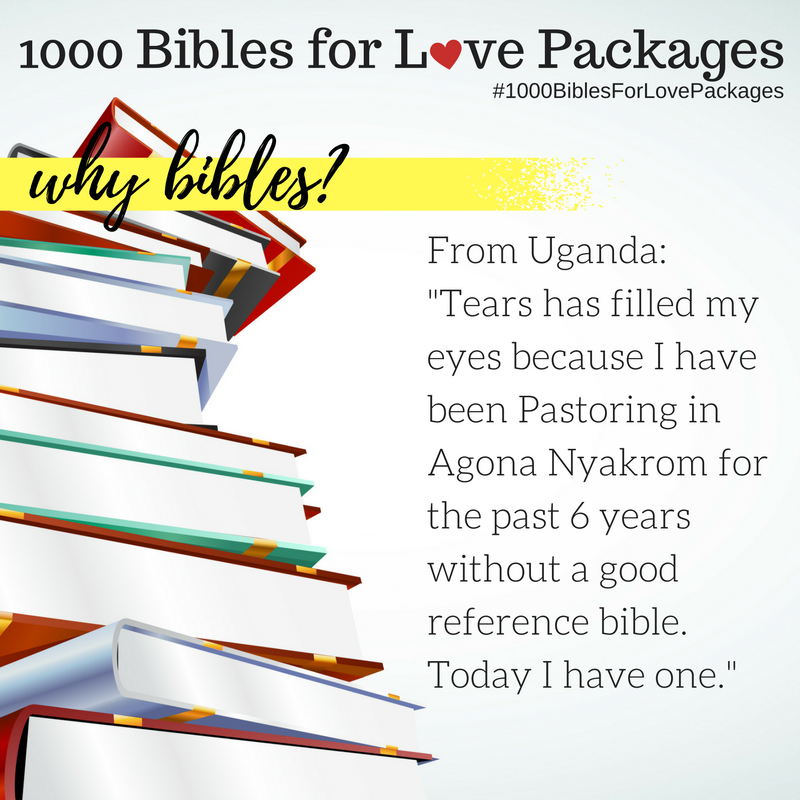 1000 Bibles Testimony Uganda